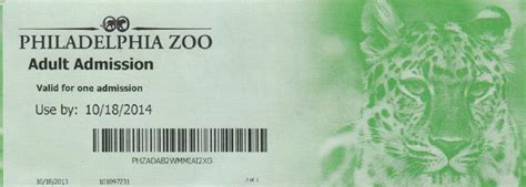 philadelphia zoo tickets